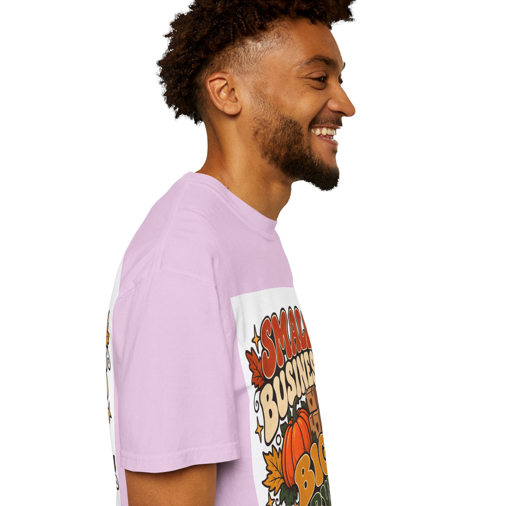 Small Business Big Harvest T-Shirt — Fall Entrepreneur Garment-Dyed Tee