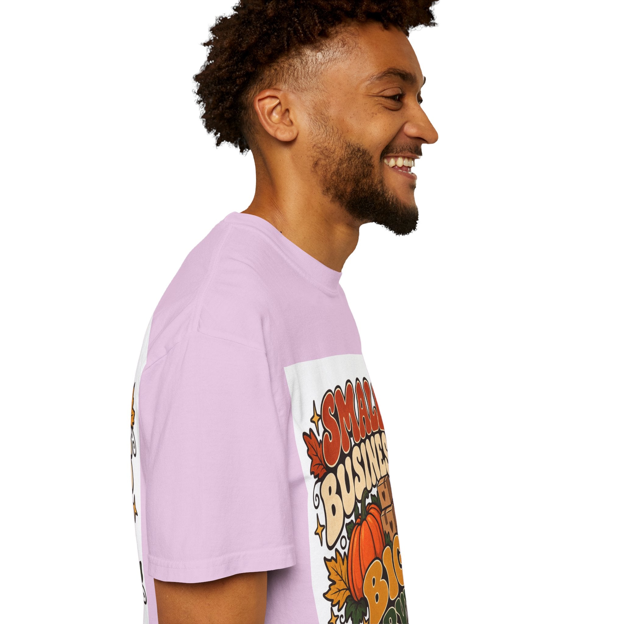 Small Business Big Harvest T-Shirt — Fall Entrepreneur Garment-Dyed Tee
