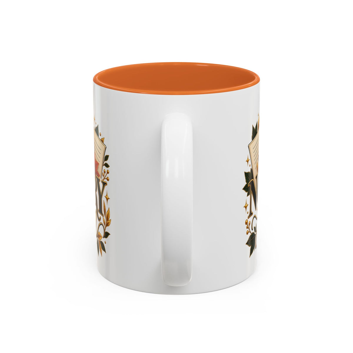 Notary Season Fall Accent Mug — Autumn Notary Public Coffee Cup