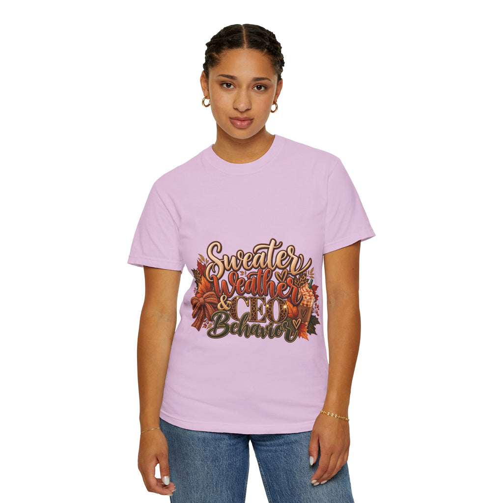 Sweater Weather & CEO Behavior T-Shirt
