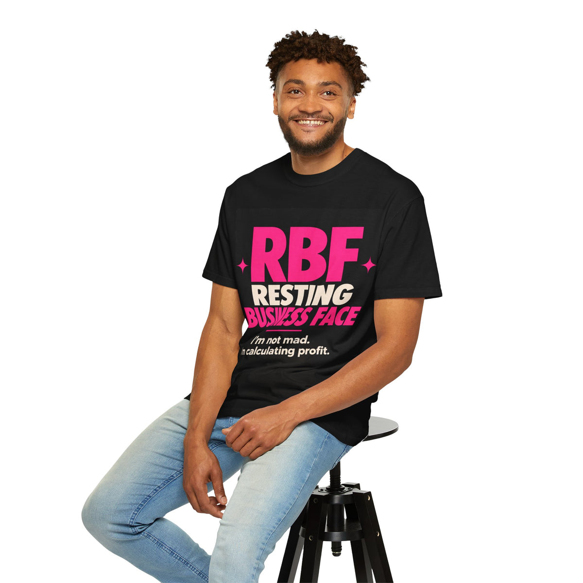 RBF Resting Business Face T-Shirt — I'm Not Mad, I'm Calculating Profit