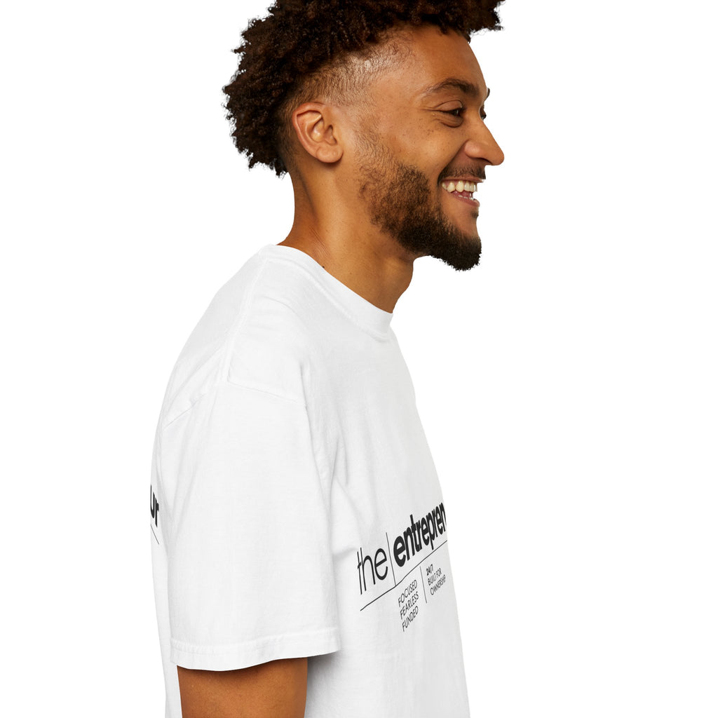 The Entrepreneur Garment-Dyed T-Shirt — Focused, Fearless, Funded Business Owner Tee