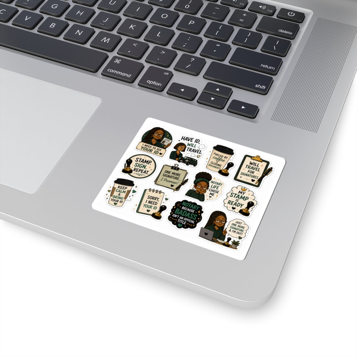 I Need to See Your ID Vinyl Sticker | Funny Notary Sticker | Mobile Notary Decal | Notary Public Laptop Sticker | Business Owner Gift