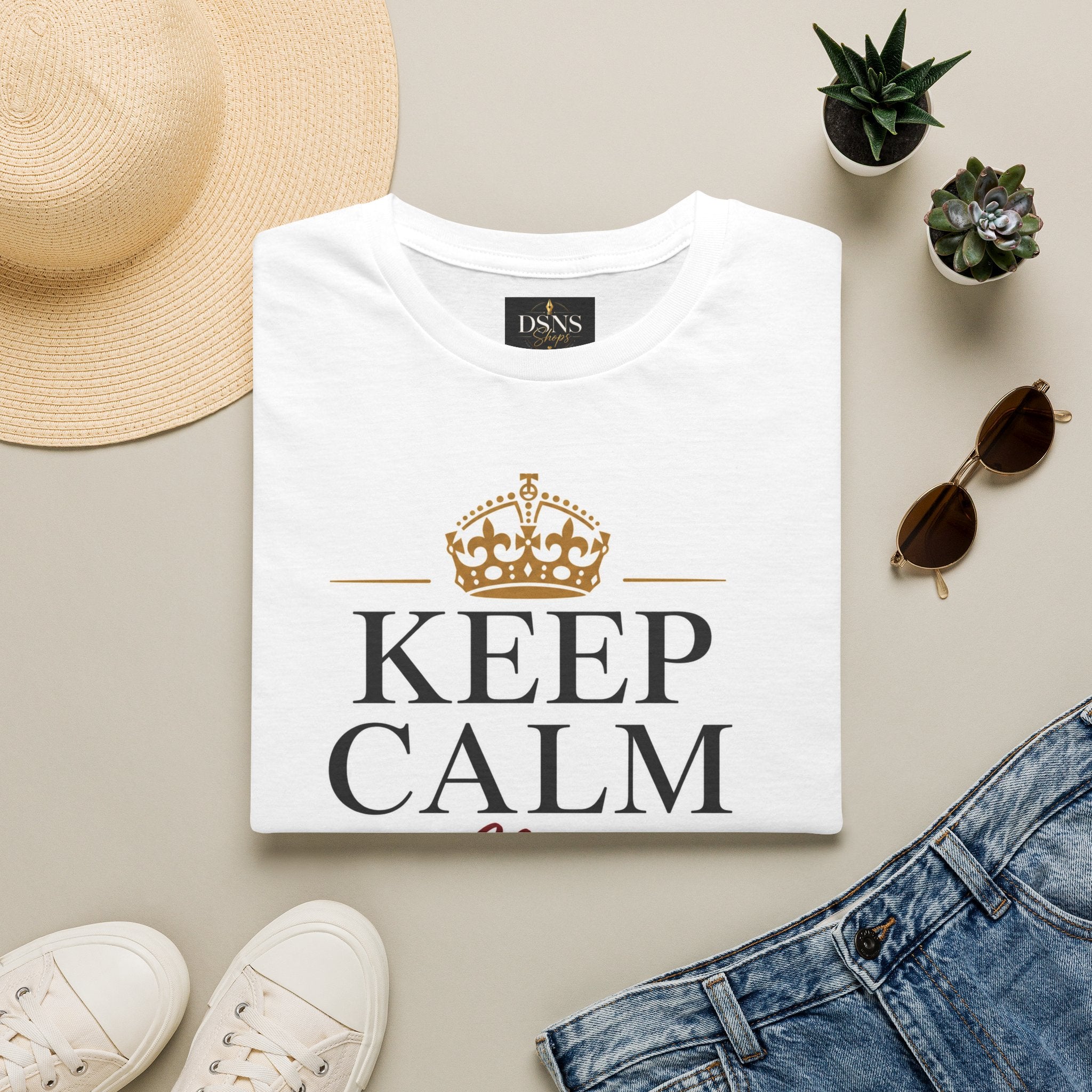 Keep Calm... No, I Can't Just Stamp It. | Funny Notary Public T-Shirt | Mobile Notary Gift | Loan Signing Agent Tee