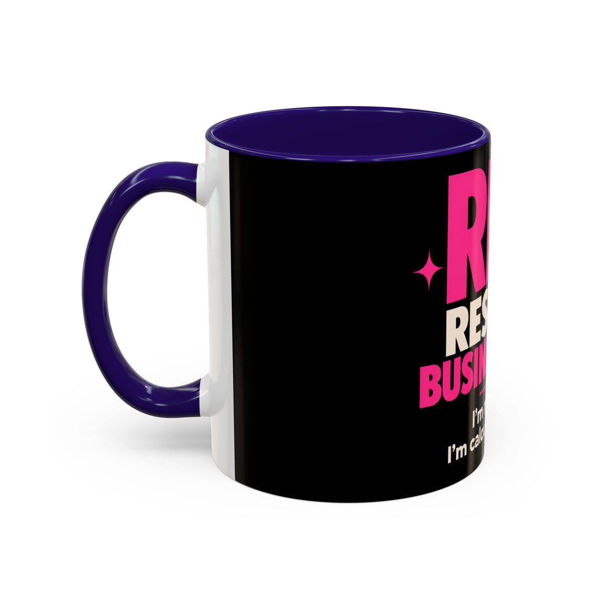 RBF Mug — "Resting Business Face: I'm not mad. I'm calculating profit."