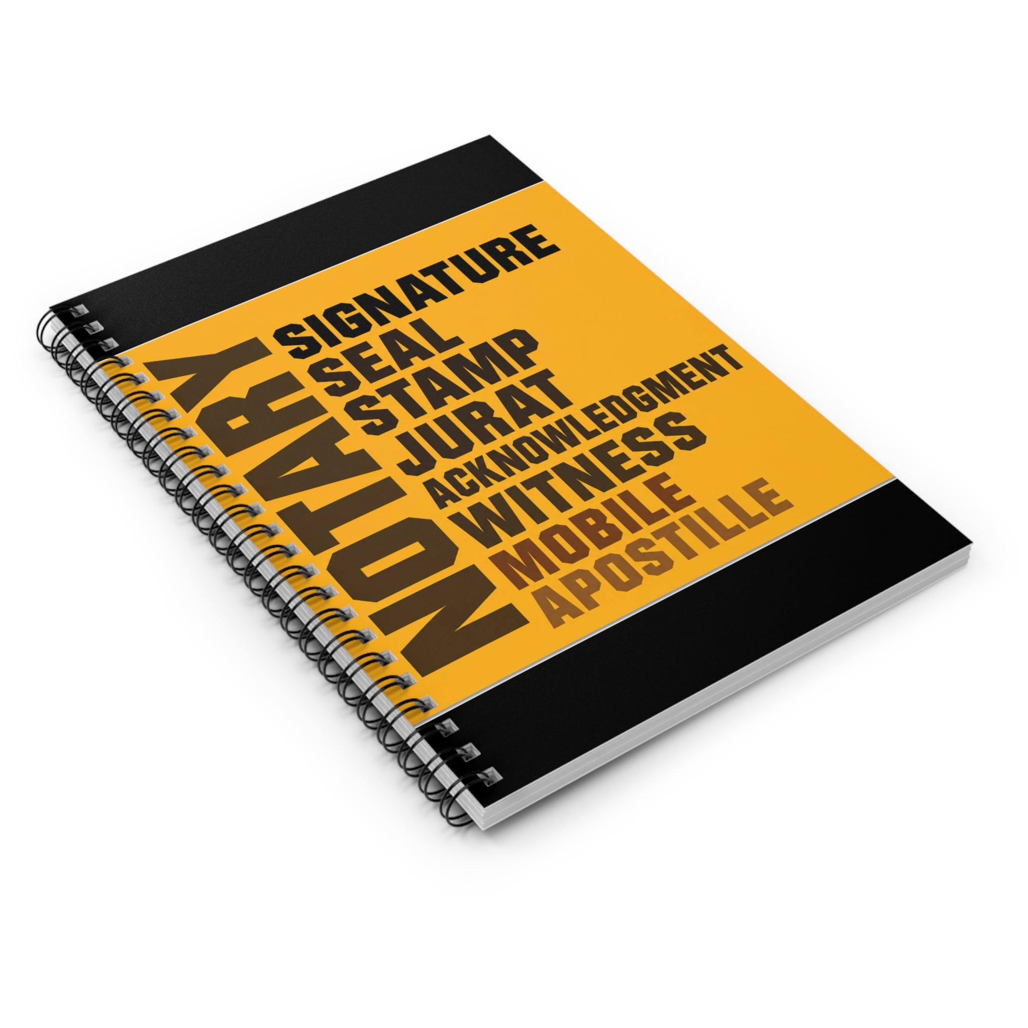 Notary Mode Spiral Notebook | Mobile Notary & Signing Agent Journal