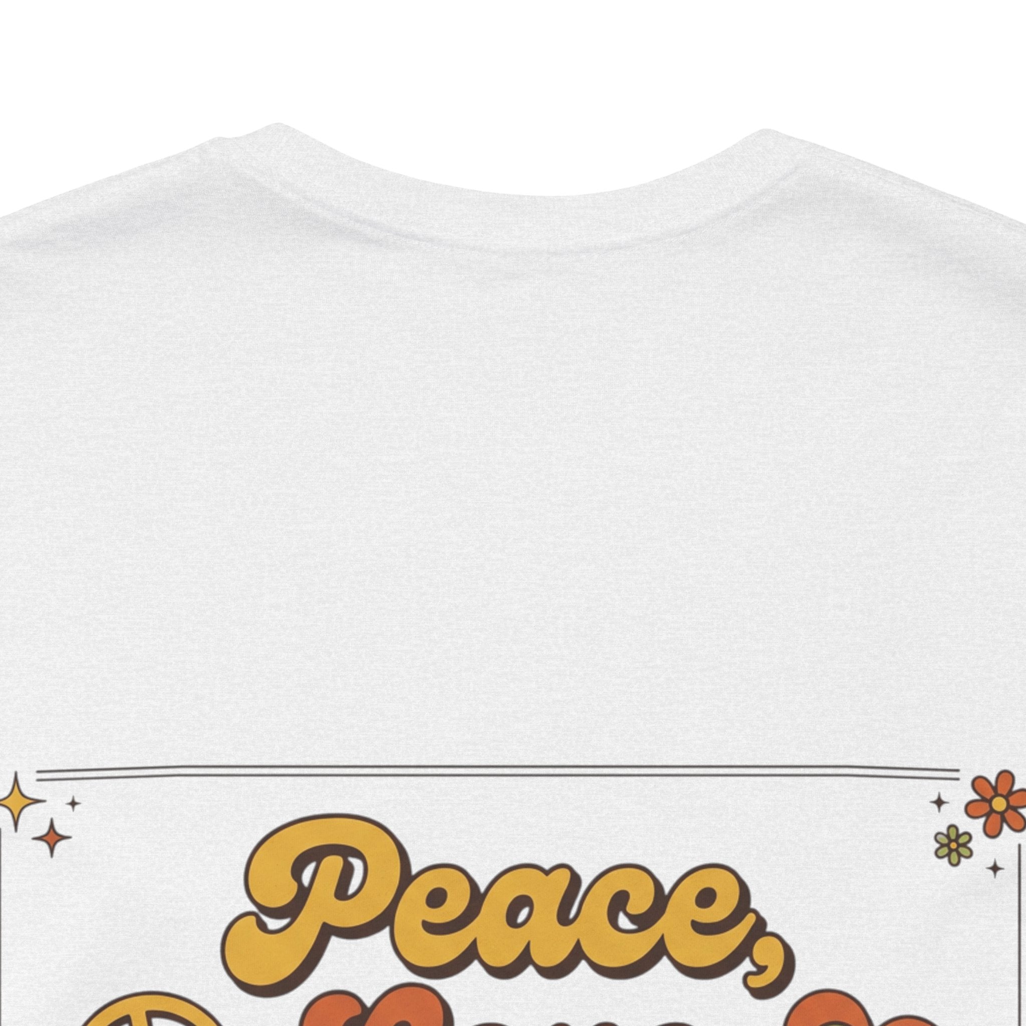 Peace, Love & Notarizations Unisex Jersey T-Shirt ☮️❤️🖋️
