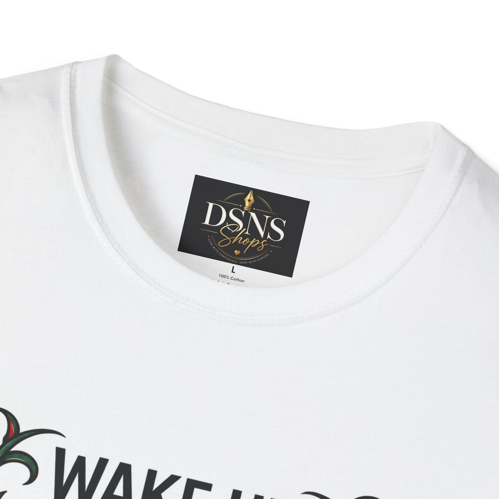 Wake Up Beauty, It’s Time to Beast Tee — Rose & Thorn Graphic Shirt