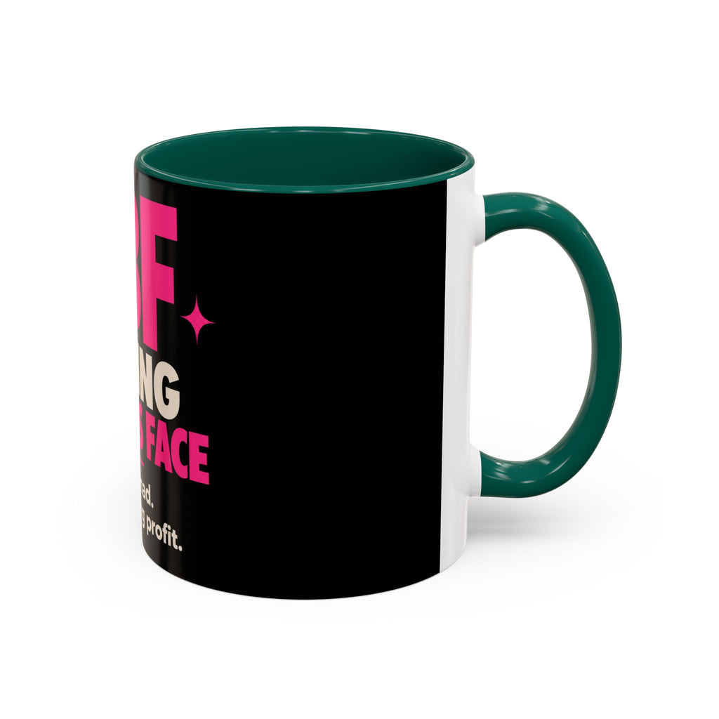 RBF Mug — "Resting Business Face: I'm not mad. I'm calculating profit."