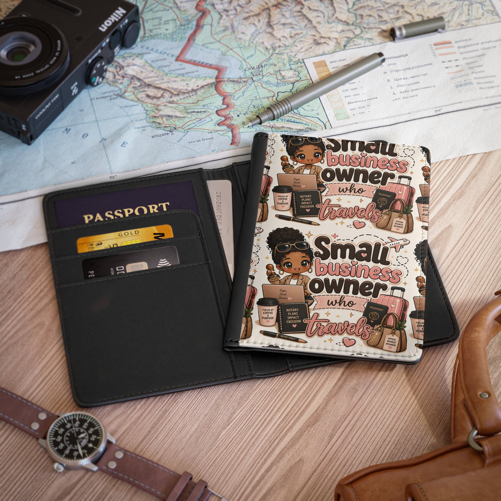 Small Business Owner Who Travels | RFID Passport Cover for Entrepreneurs & Professionals