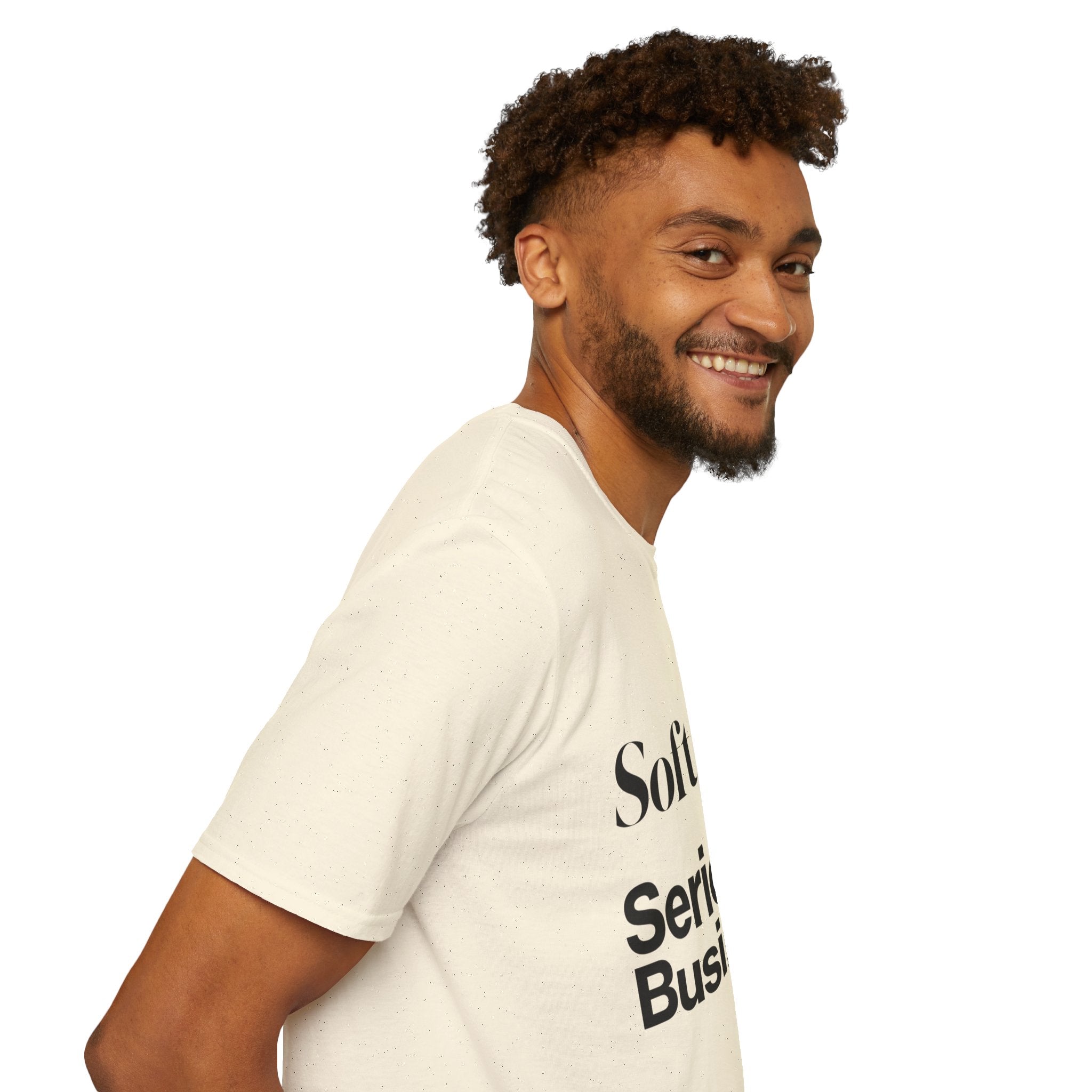 Soft Life. Serious Business. Unisex T-Shirt — Entrepreneur &amp; Business Owner Graphic Tee