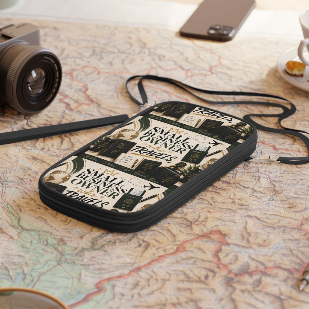 Small Business Owner Who Travels | Travel Wallet & Passport Organizer