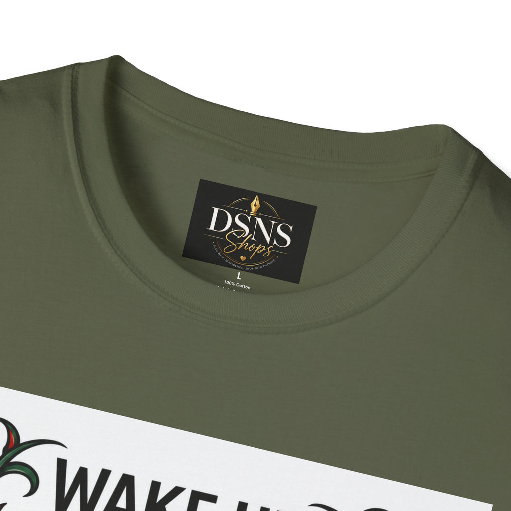 Wake Up Beauty, It’s Time to Beast Tee — Rose & Thorn Graphic Shirt