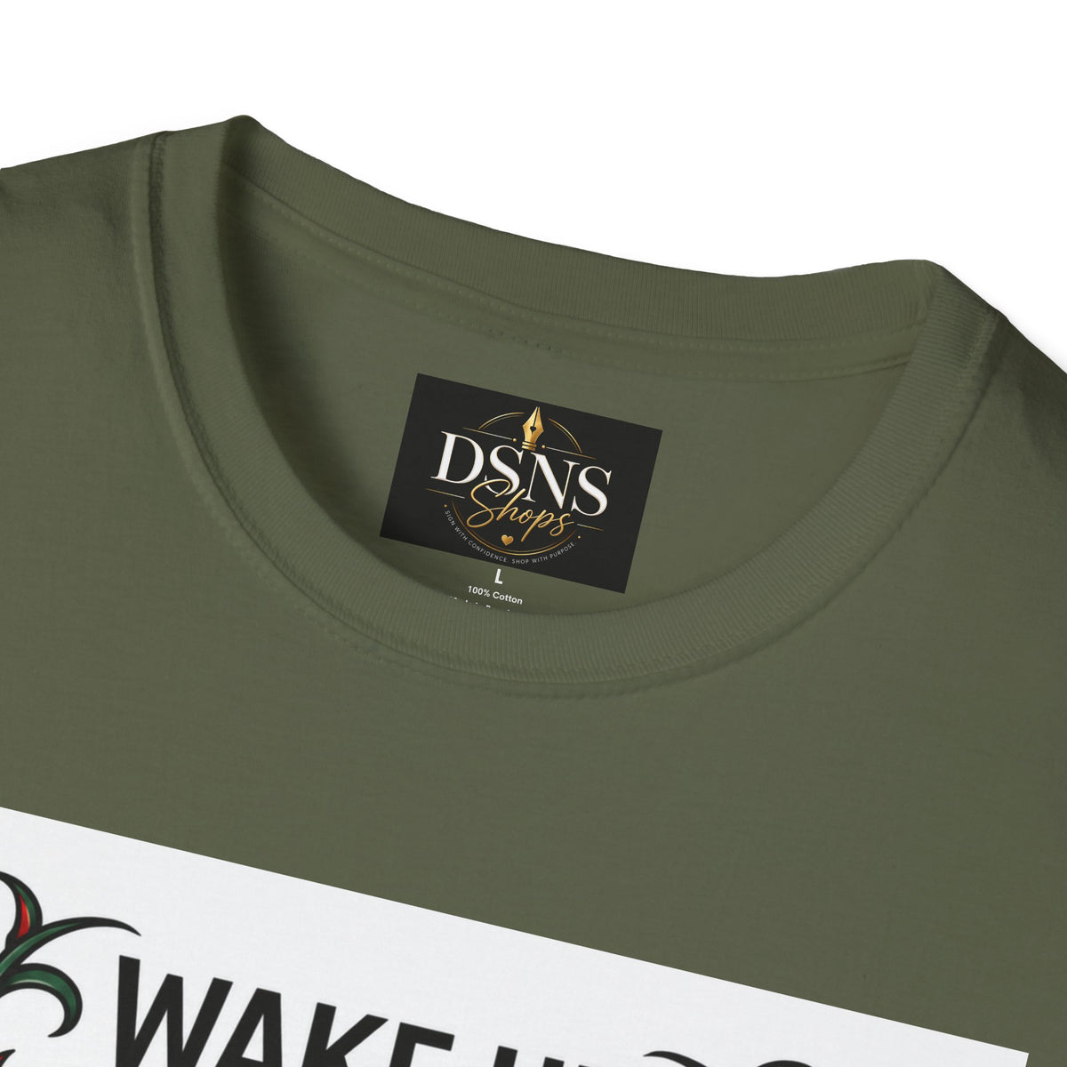 Wake Up Beauty, It’s Time to Beast Tee — Rose & Thorn Graphic Shirt