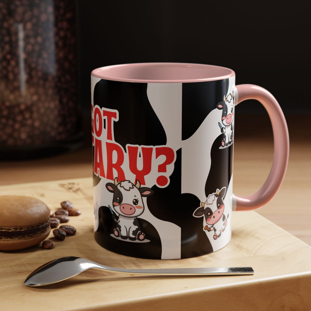 Got Notary? Cow Print Accent Coffee Mug | Funny Notary Public Gift | 11oz & 15oz