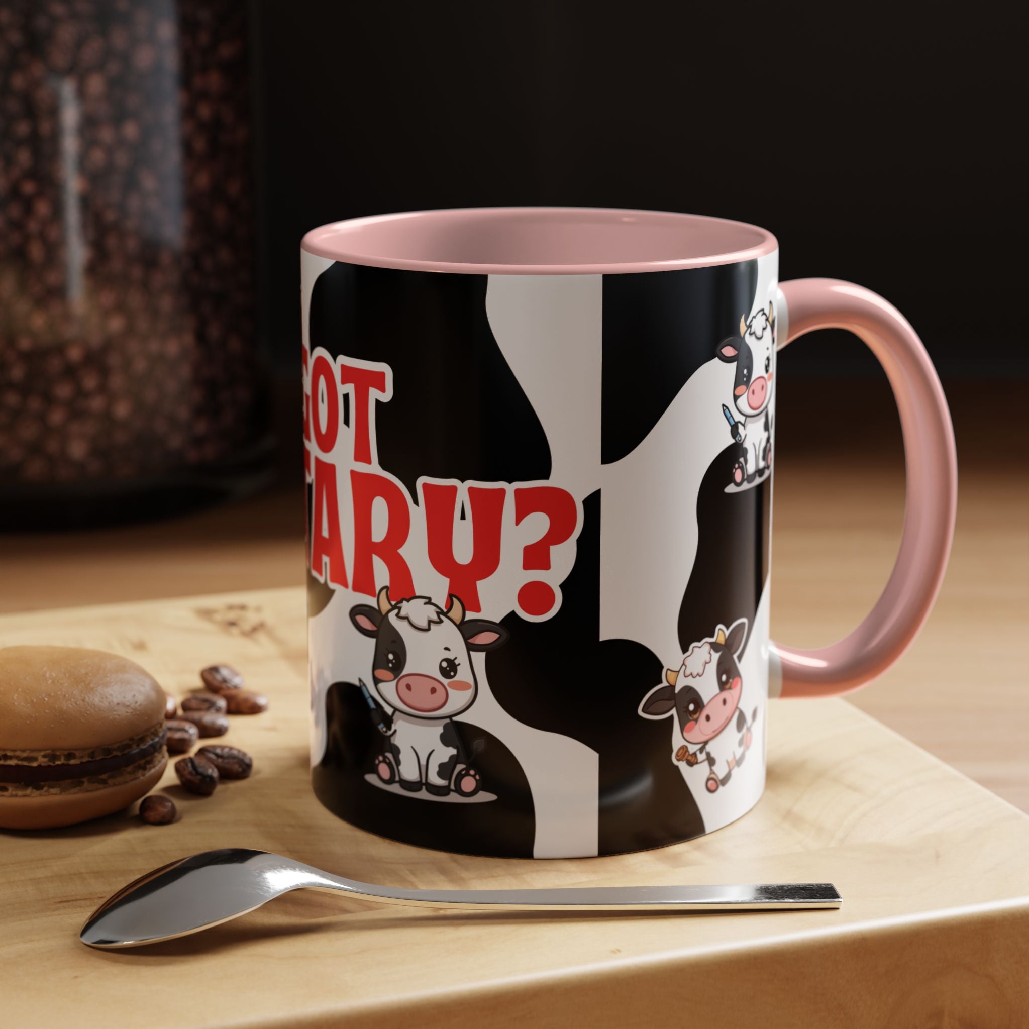Got Notary? Cow Print Accent Coffee Mug | Funny Notary Public Gift | 11oz & 15oz