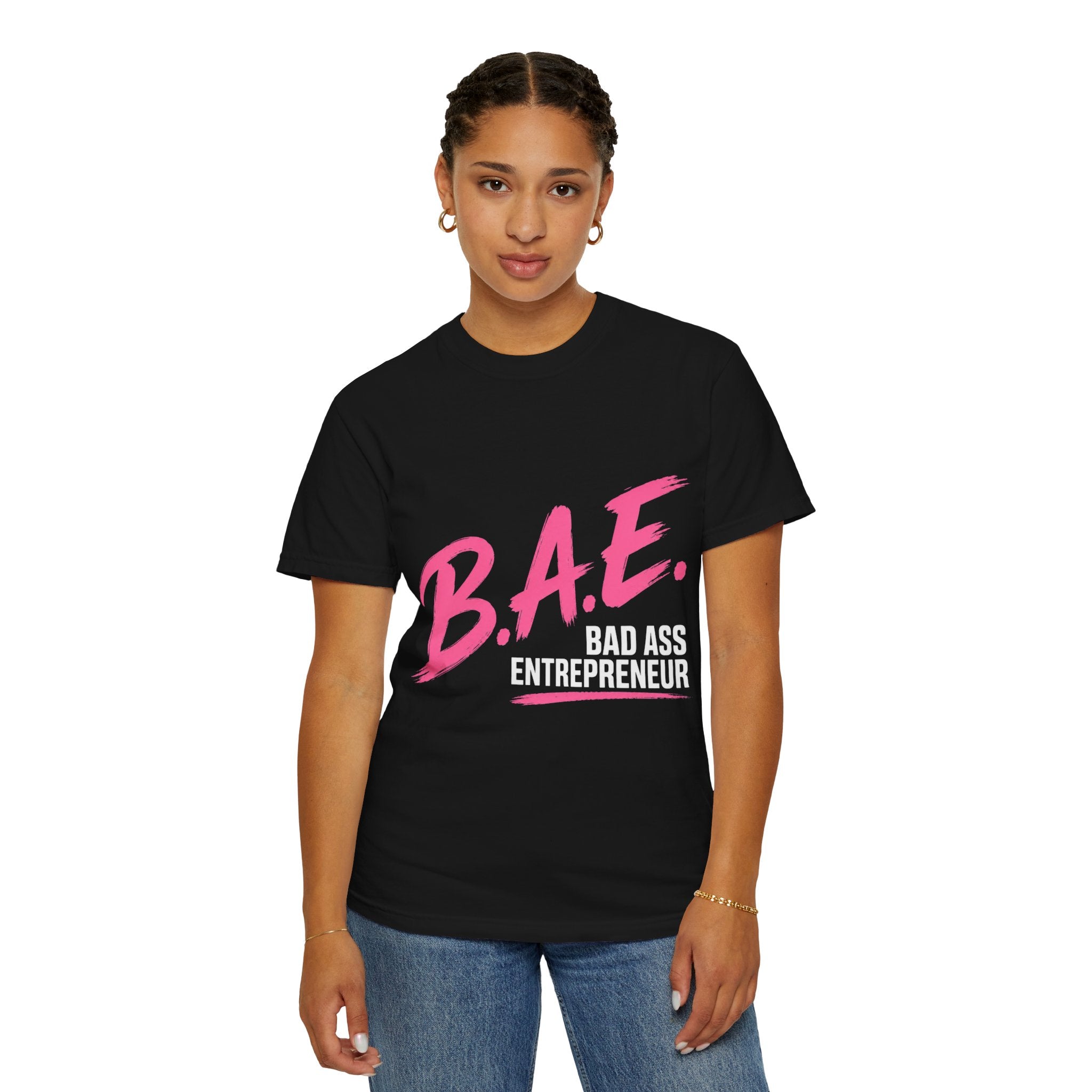 B.A.E. Bad Ass Entrepreneur Graphic Tee | Bold Business Owner Shirt