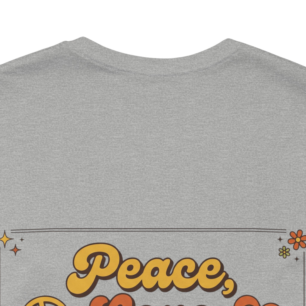 Peace, Love & Notarizations Unisex Jersey T-Shirt ☮️❤️🖋️
