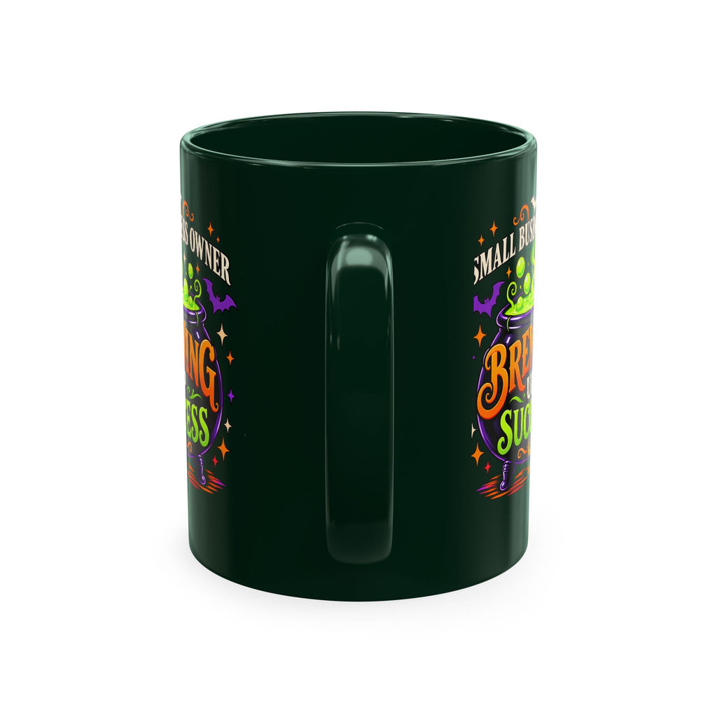 Brewing Up Success Mug | Small Business Owner Halloween Ceramic Coffee Cup