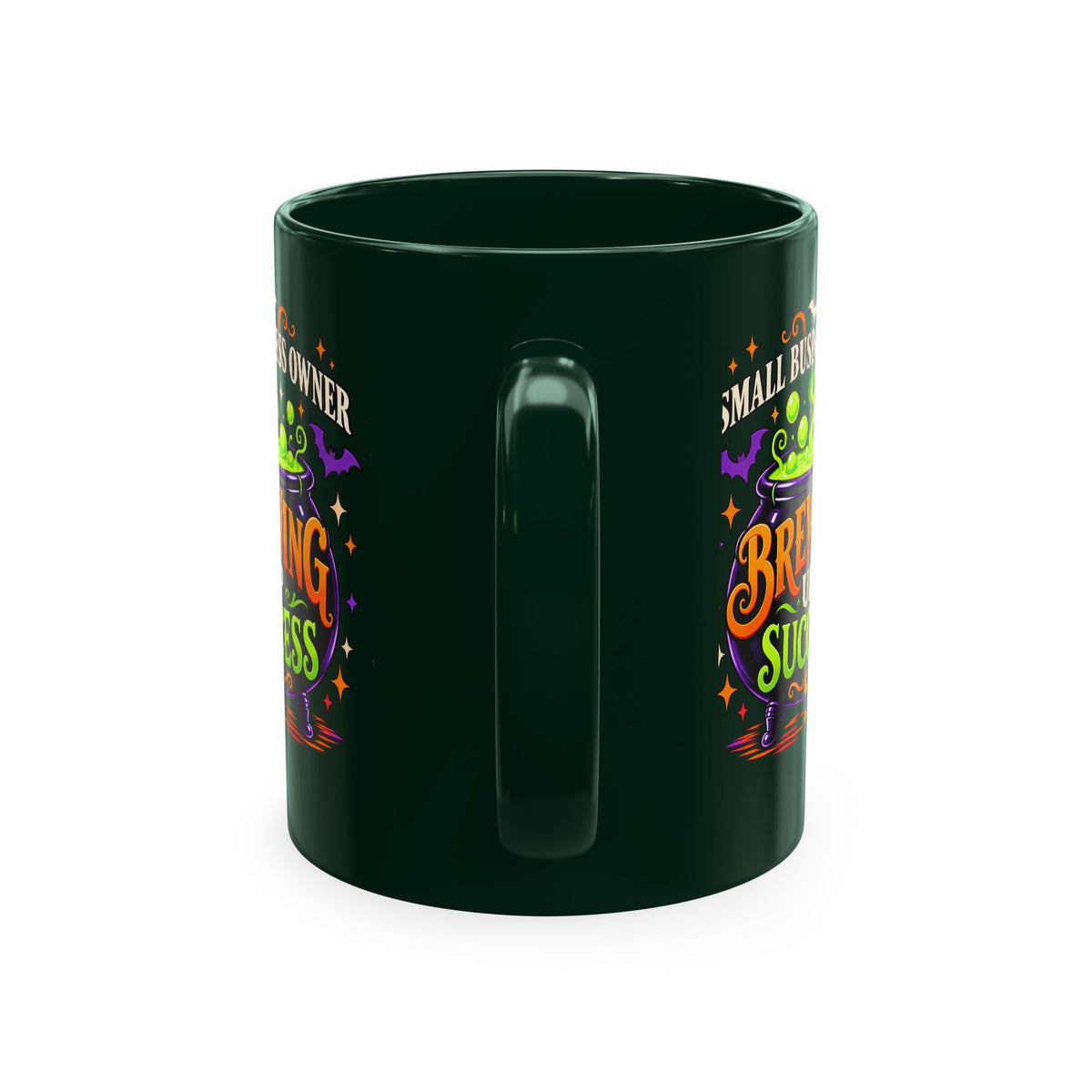 Brewing Up Success Mug | Small Business Owner Halloween Ceramic Coffee Cup