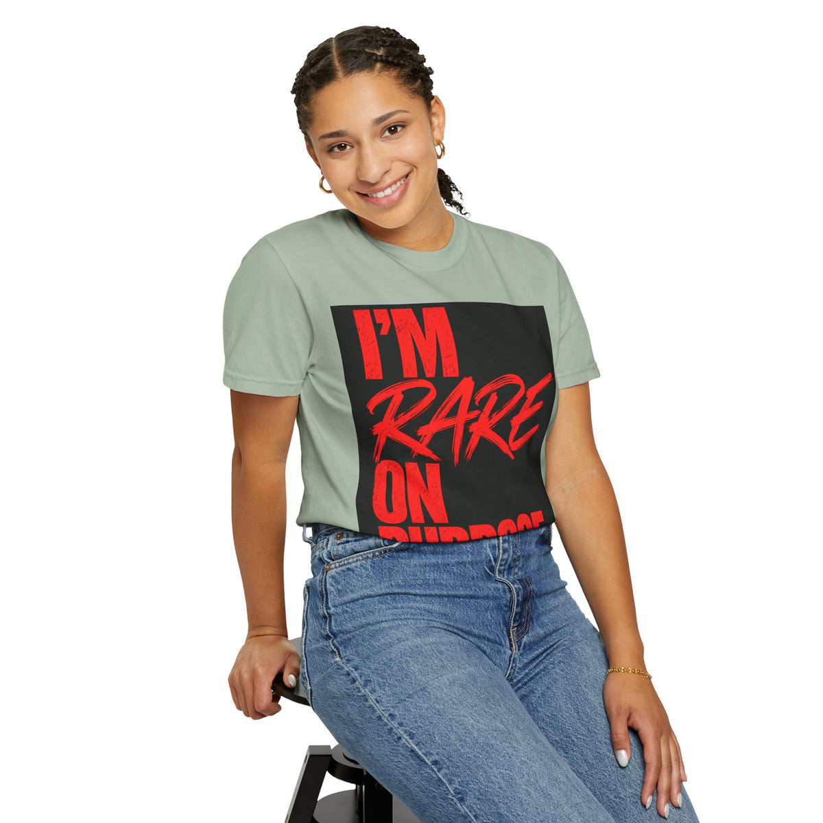 ❤️ I'm Rare on Purpose Heavyweight Graphic Tee
