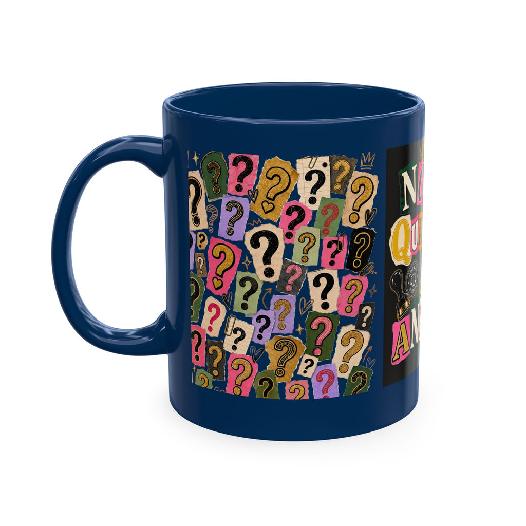 Notary Questions? I’ve Got Answers Ceramic Mug — Colorful Notary Public Coffee Cup