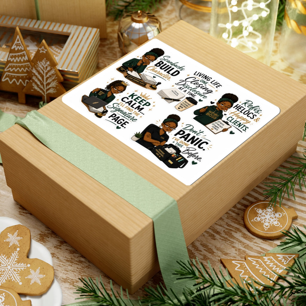 Loan Signing Agent Sticker Pack | Funny Notary & LSA Vinyl Stickers