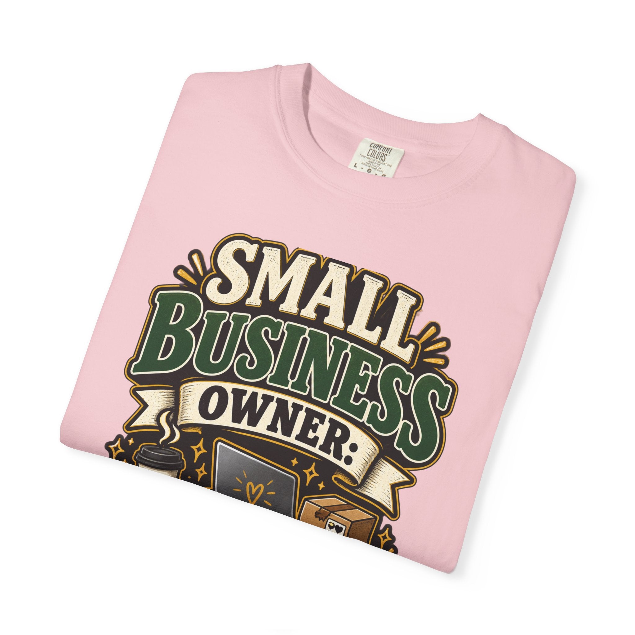 Small Business Owner Funny T-Shirt — “Because One Job Wasn’t Stressful Enough” Graphic Tee
