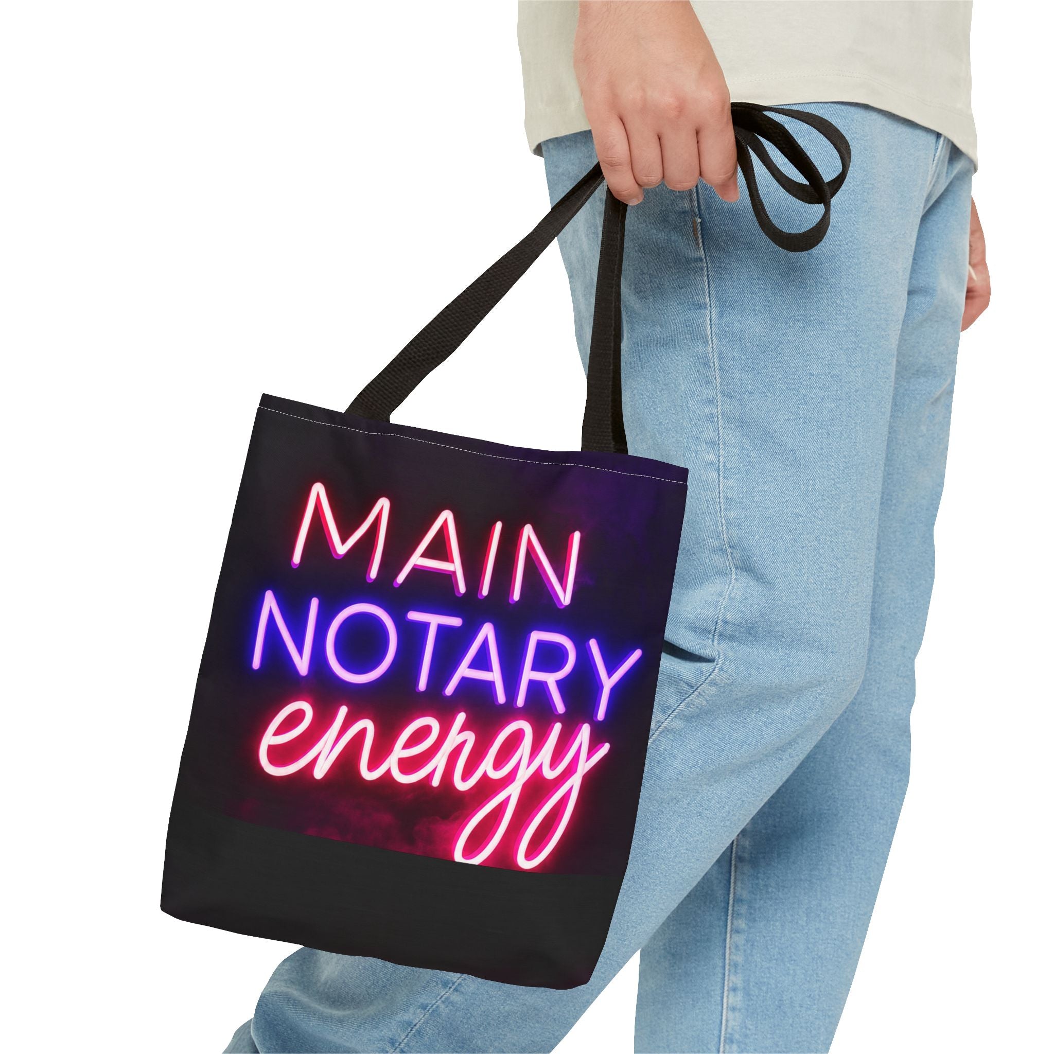 Main Notary Energy Tote Bag | Neon Notary Public Work Bag