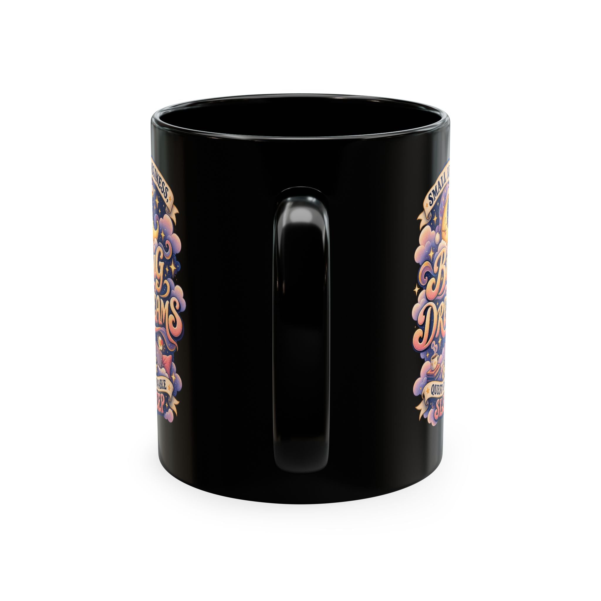 Small Business, Big Dreams & Questionable Sleep 11 oz Mug — Funny Entrepreneur Coffee Cup