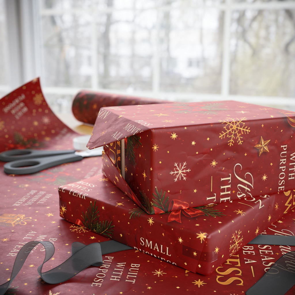 🎄 It’s Always the Season to Be a Business Owner Wrapping Paper – Small Business Holiday Gift Wrap 🎁