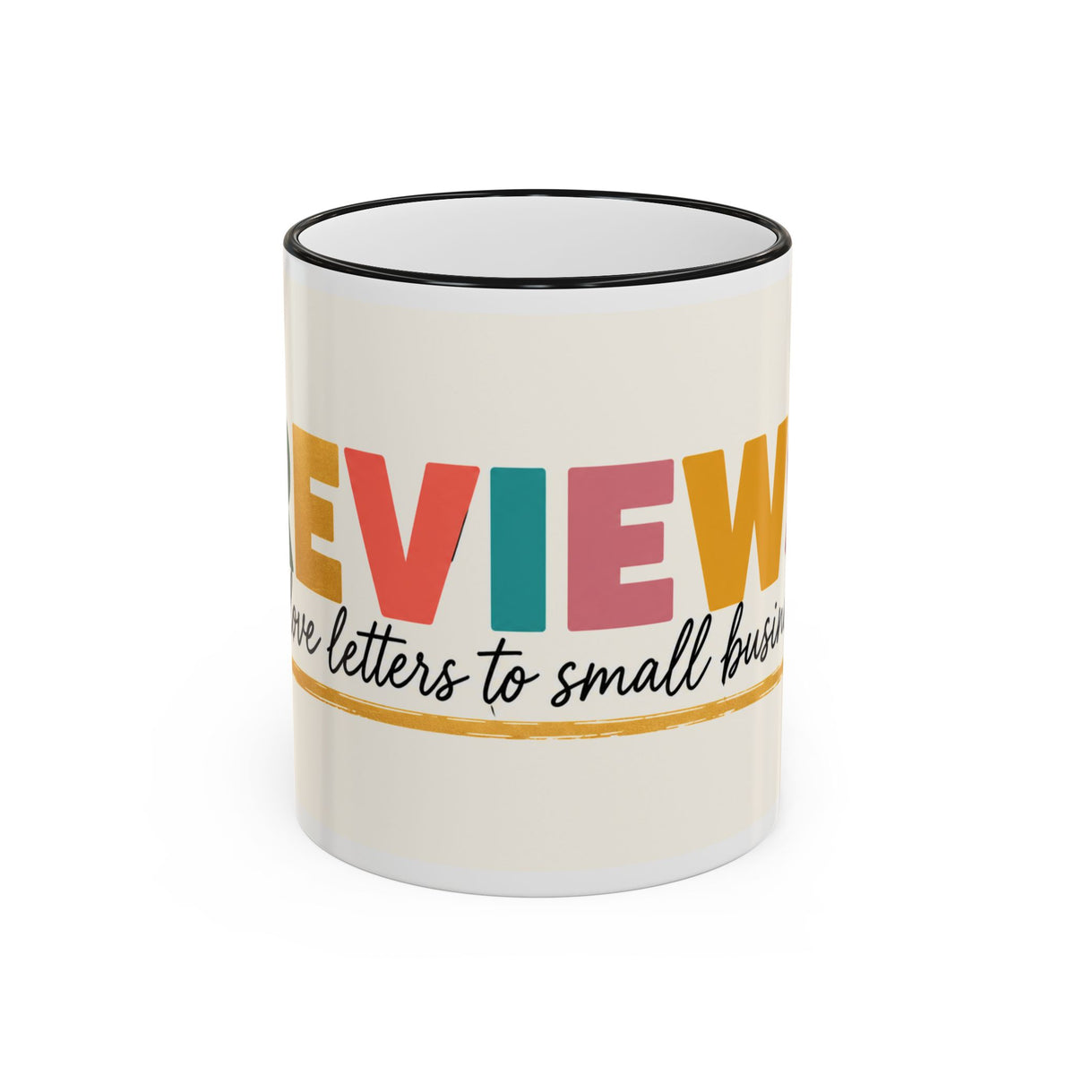 Reviews Are Love Letters to Small Businesses Mug — Entrepreneur Gift, Small Business Owner Coffee Cup