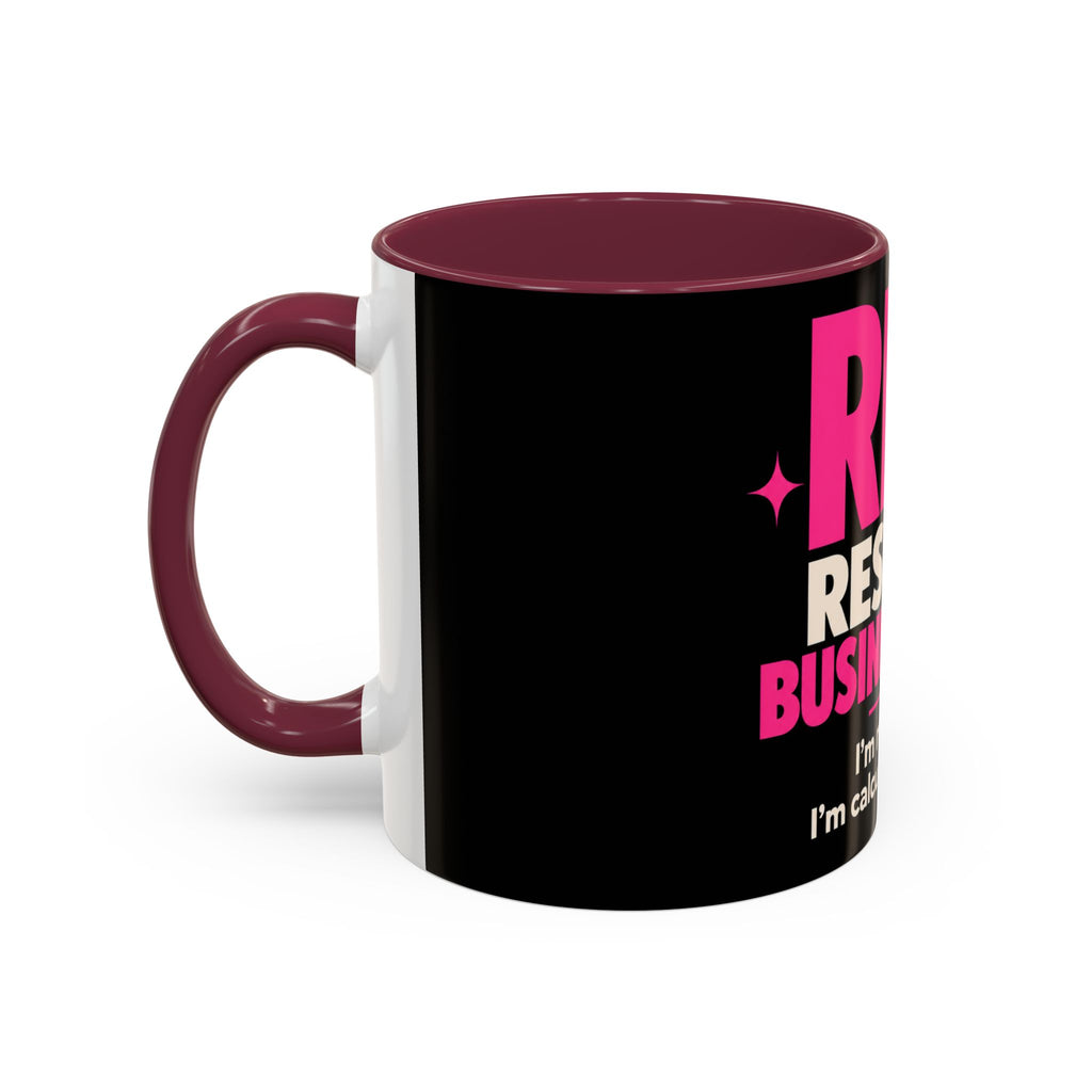 RBF Mug — "Resting Business Face: I'm not mad. I'm calculating profit."