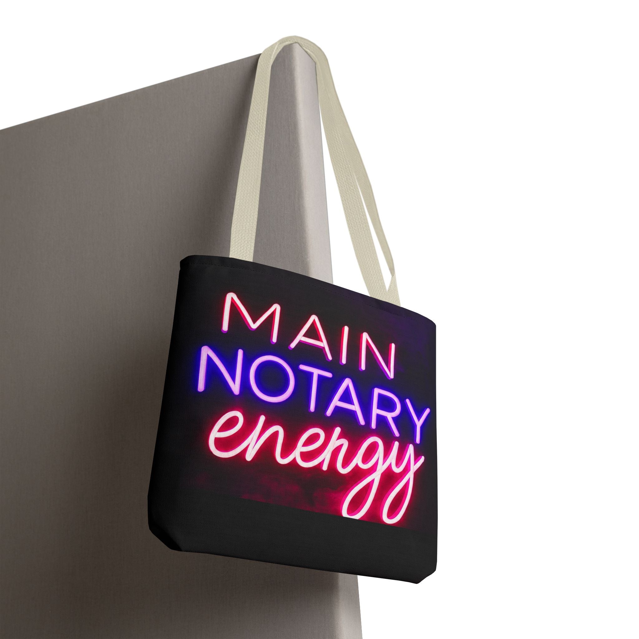 Main Notary Energy Tote Bag | Neon Notary Public Work Bag