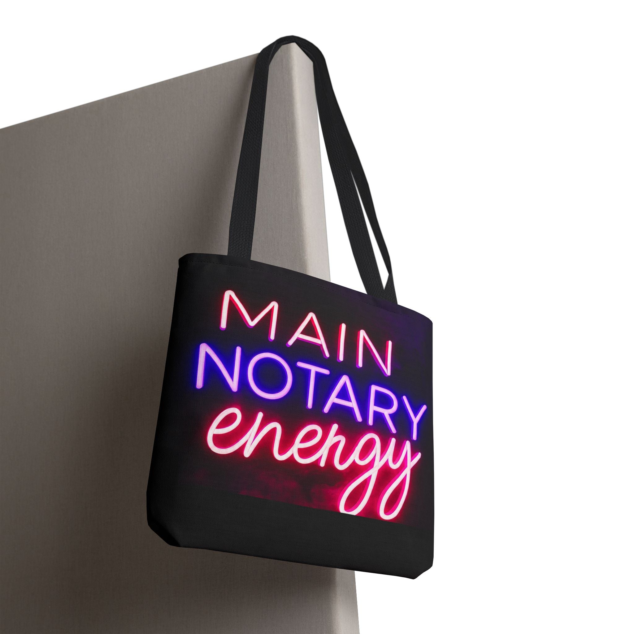 Main Notary Energy Tote Bag | Neon Notary Public Work Bag