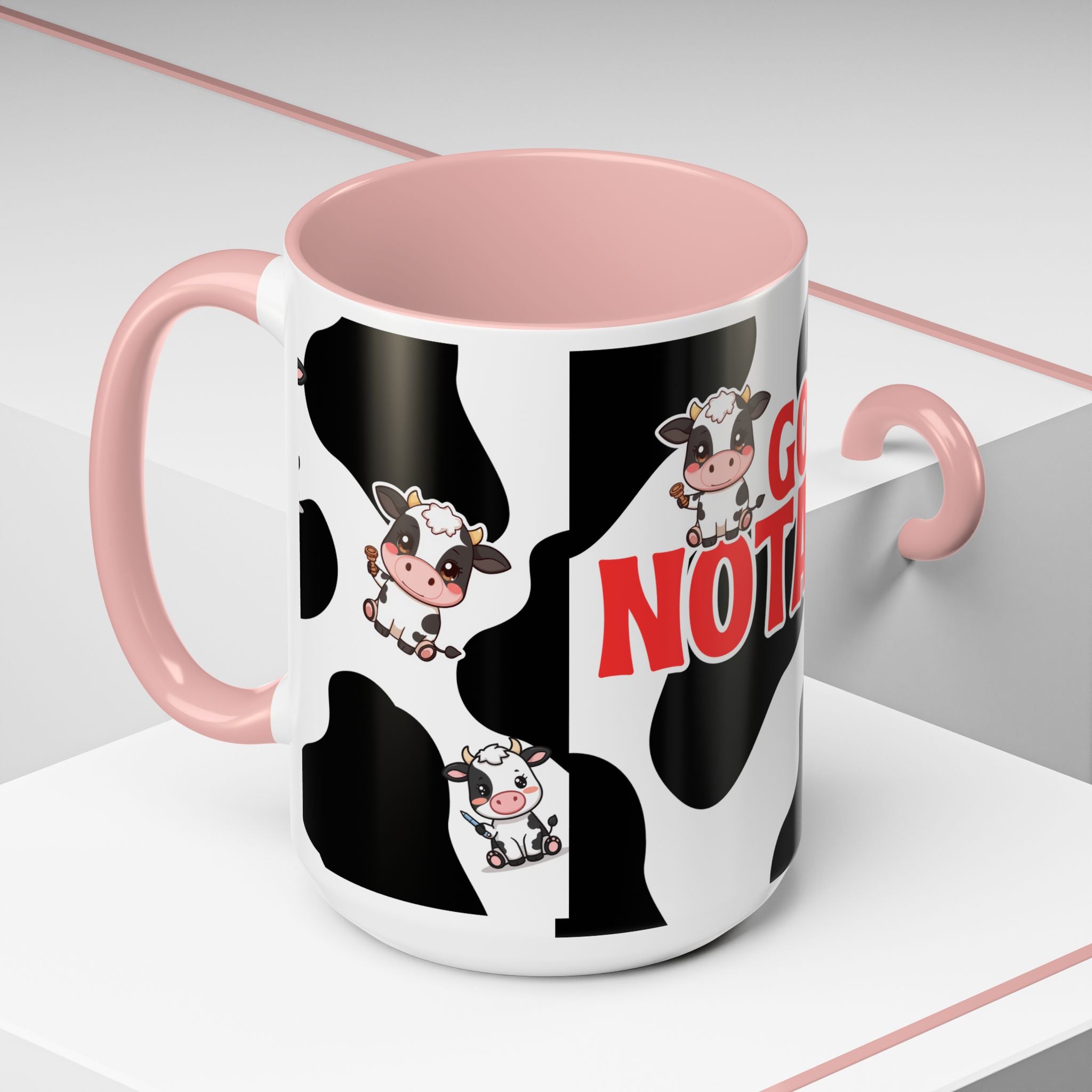 Got Notary? Cow Print Accent Coffee Mug | Funny Notary Public Gift | 11oz & 15oz