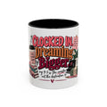 Clocked In, Dreaming Bigger Ceramic Mug — Side Hustle & Entrepreneur Coffee Cup