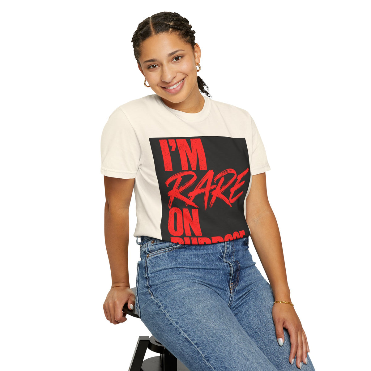 ❤️ I'm Rare on Purpose Heavyweight Graphic Tee
