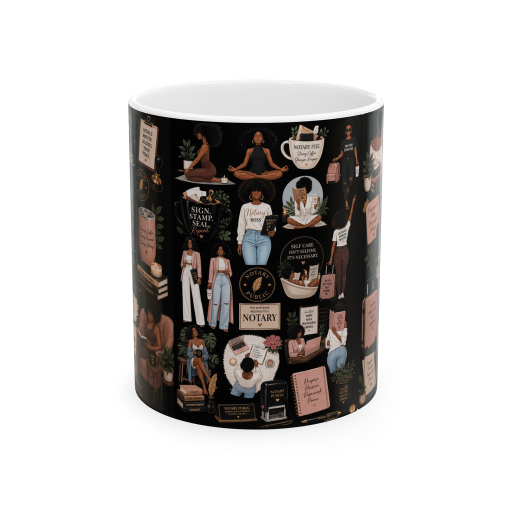 More Than a Stamp Mug | Inspirational Notary Coffee Mug | Mobile Notary Gift | Loan Signing Agent Mug | Ceramic 11oz & 15oz Cup