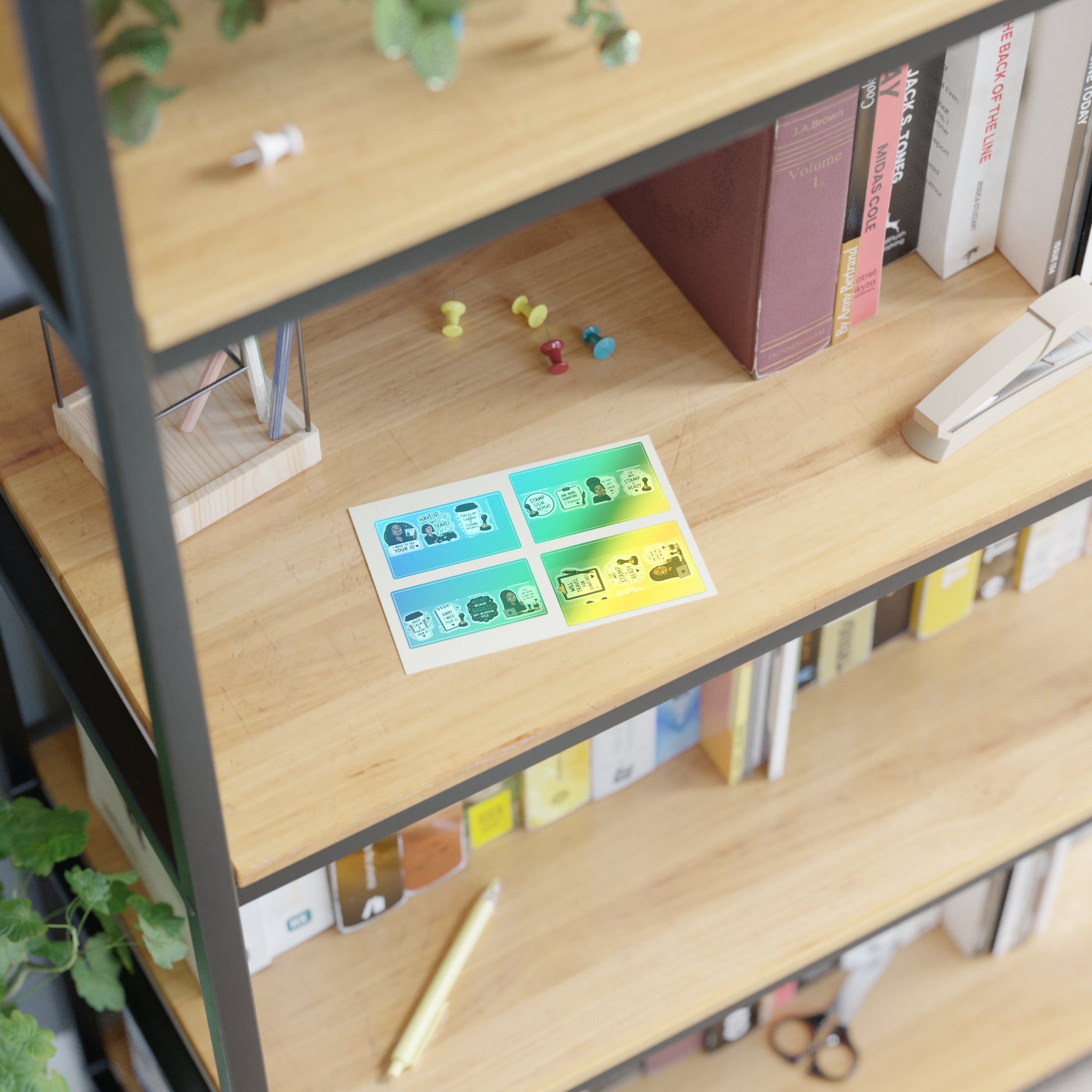 I Need to See Your ID Vinyl Sticker | Funny Notary Sticker | Notary Public Laptop Sticker | Business Owner Gift:  Sticker Sheets ✍🏽🤎