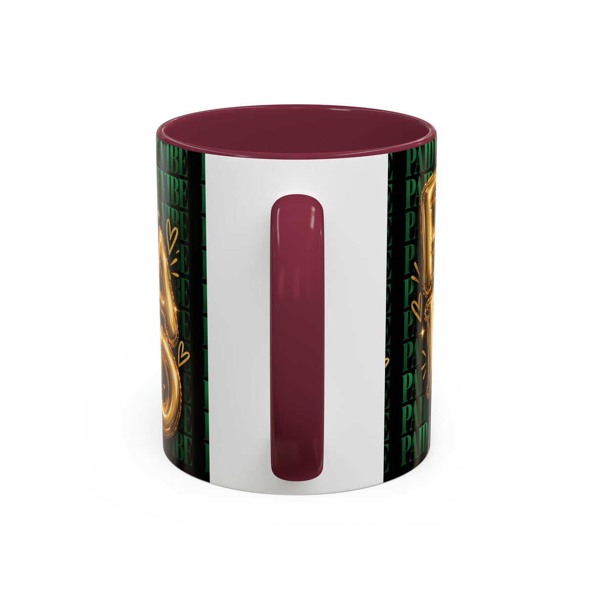 Paid Is the Vibe Mug — Gold Balloon Entrepreneur Accent Coffee Cup
