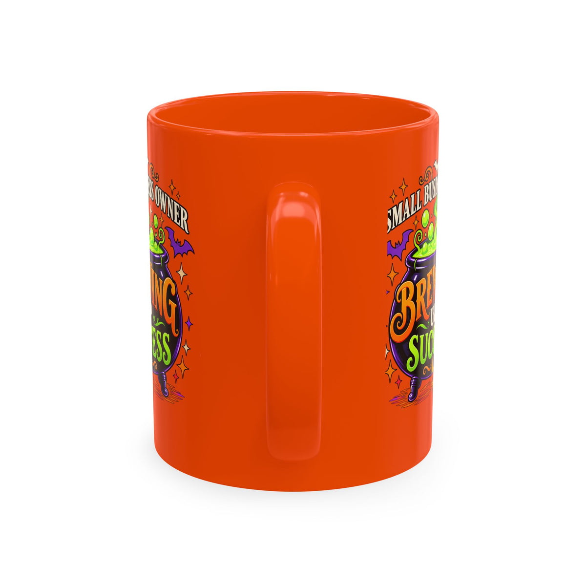 Brewing Up Success Mug | Small Business Owner Halloween Ceramic Coffee Cup