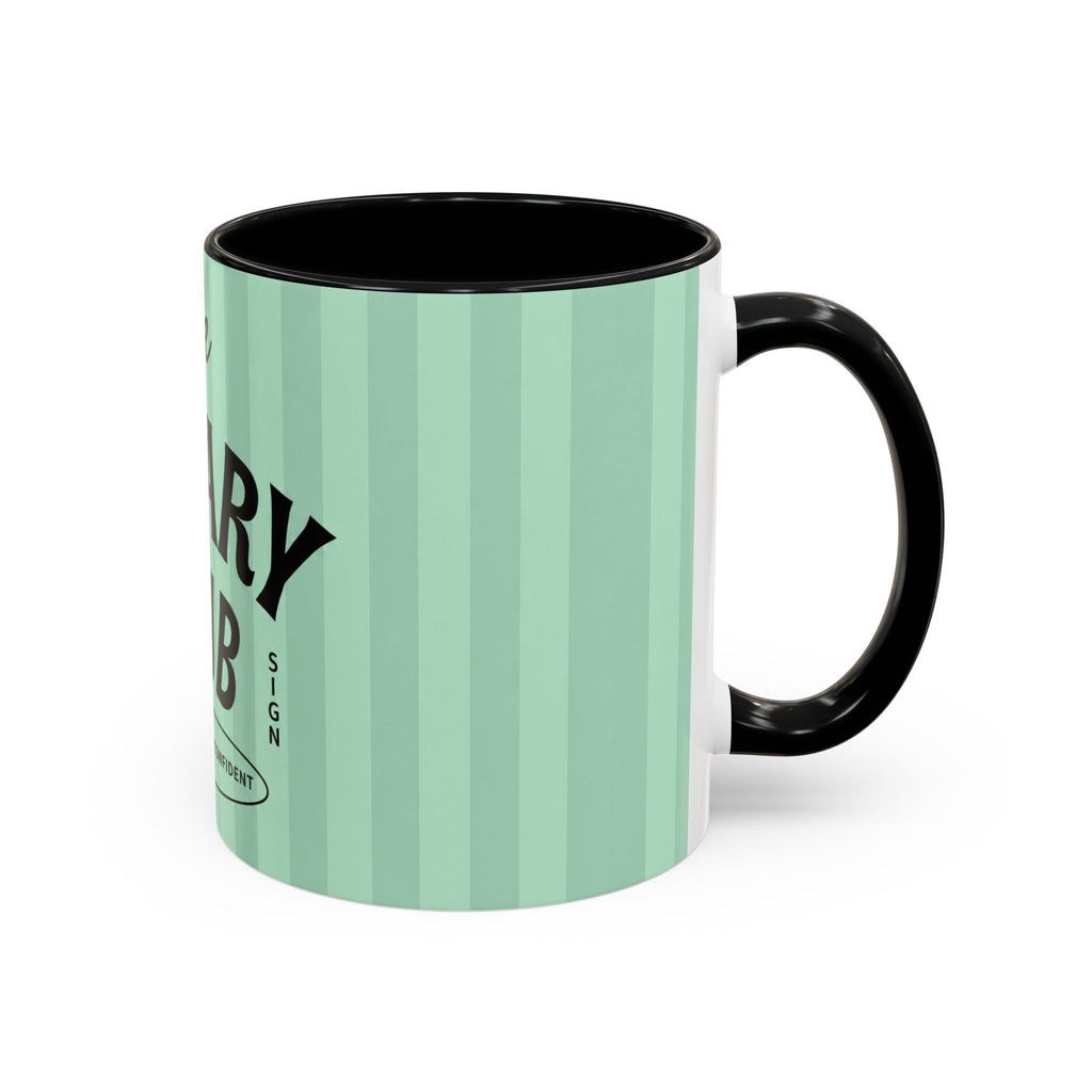 The Notary Club Accent Coffee Mug — Commissioned & Confident Notary Public Gift