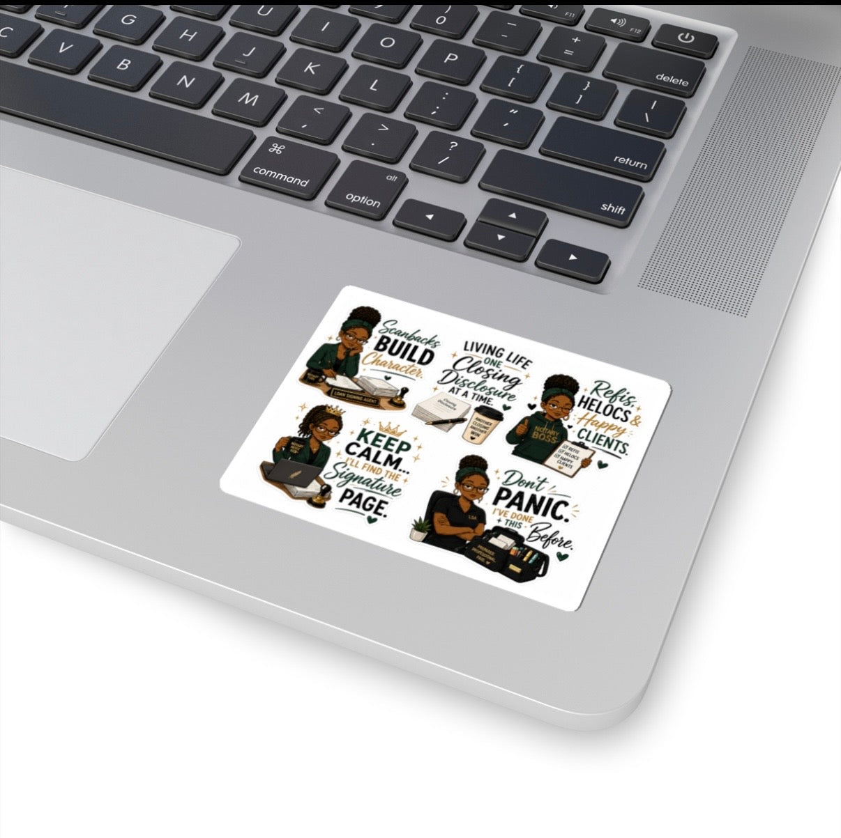 Loan Signing Agent Sticker Pack | Funny Notary & LSA Vinyl Stickers